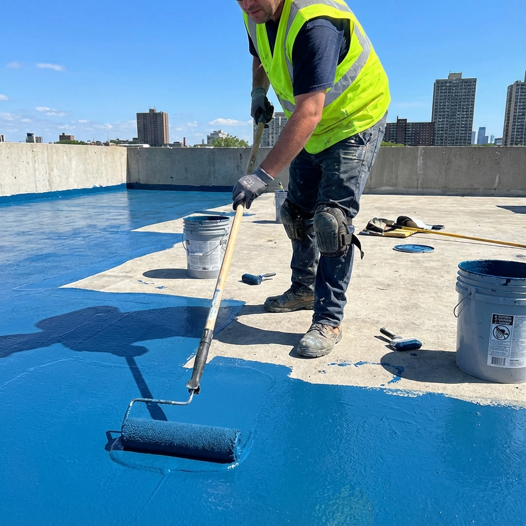 Balcony and roof waterproofing contractor in Sukhumvit